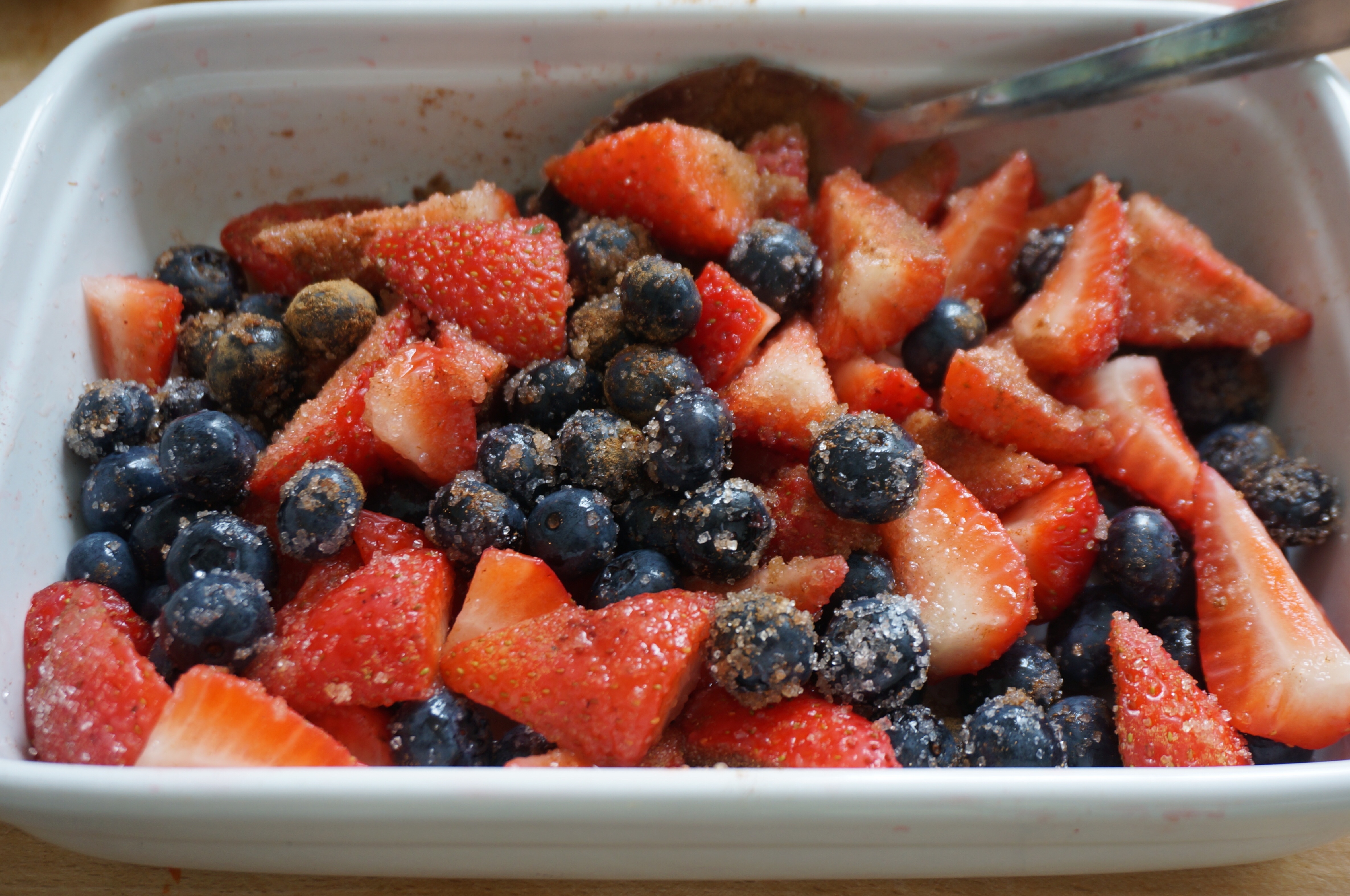 Mixed Berry Crumble