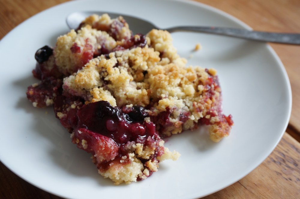 Mixed Berry Crumble