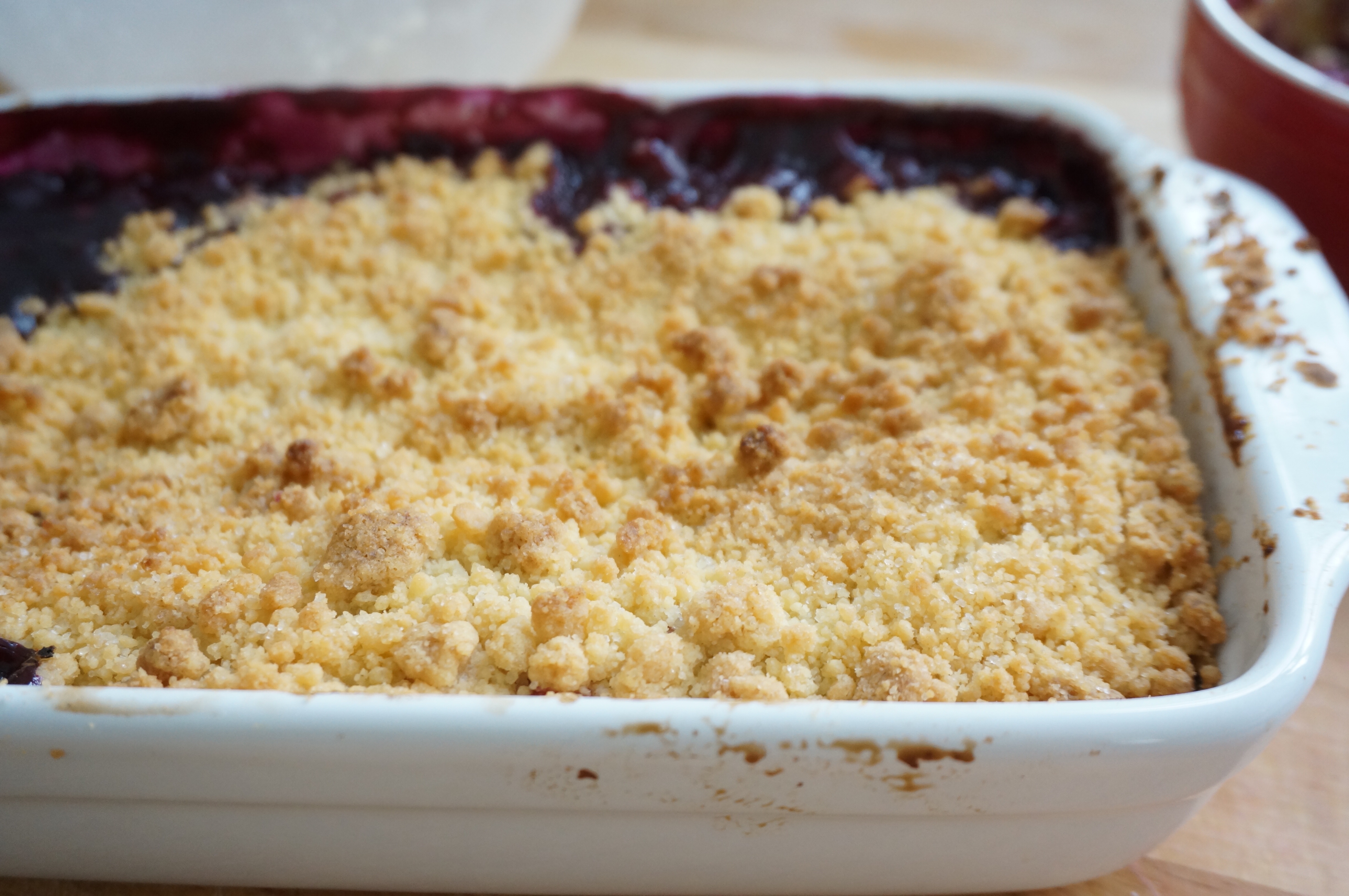 Mixed Berry Crumble