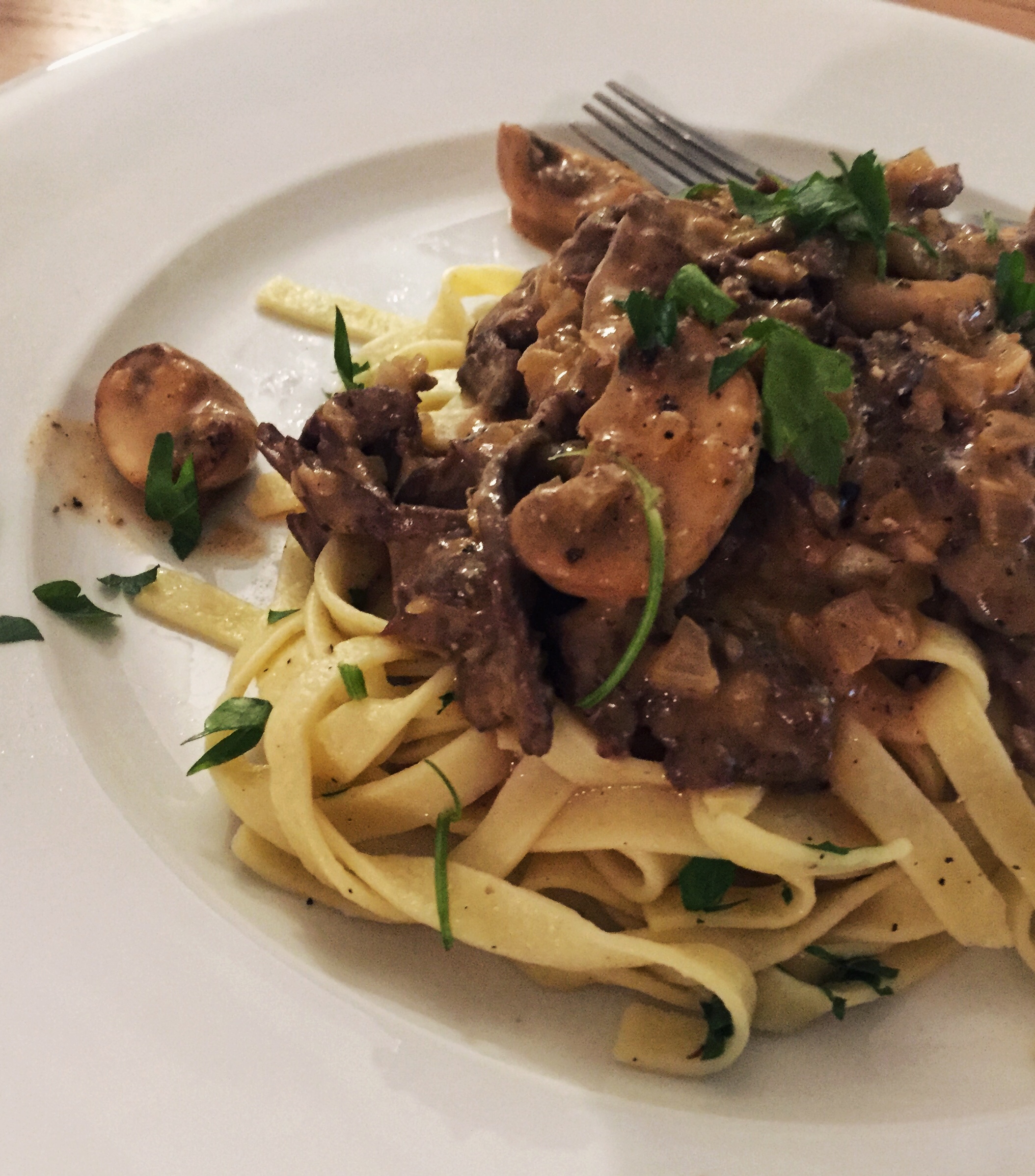 Beef Stroganoff