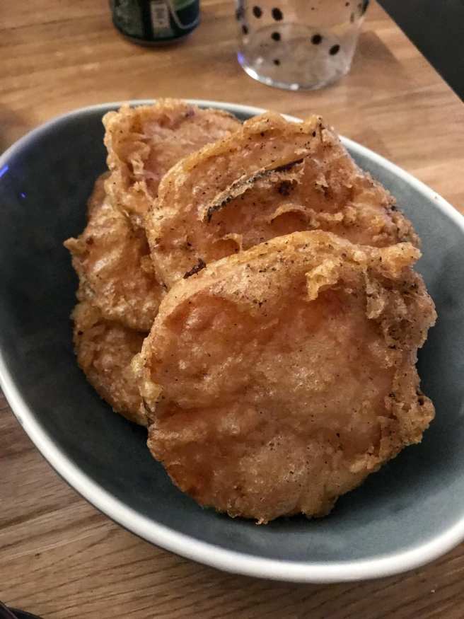 Sweet potato tempura