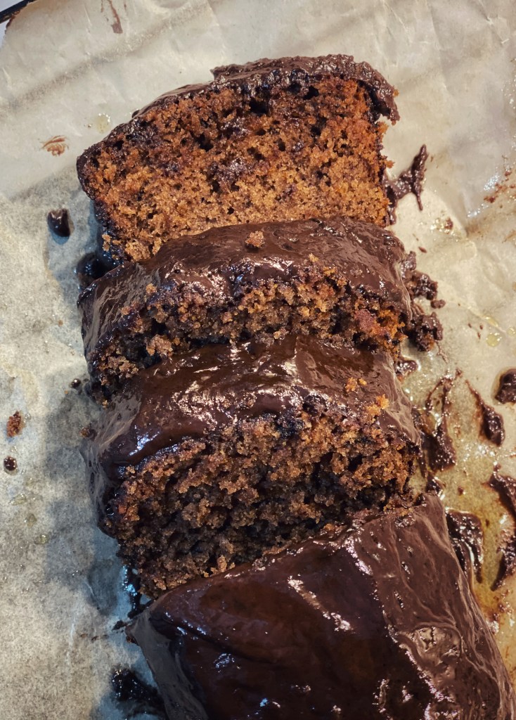 Chocolate Ganache Loaf Cake